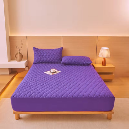 AuraShield Waterproof Mattress Protector — Fitted, Noiseless & Breathable