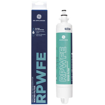 GE RPWFE Refrigerator Water Filter, 300 gallons per filter change