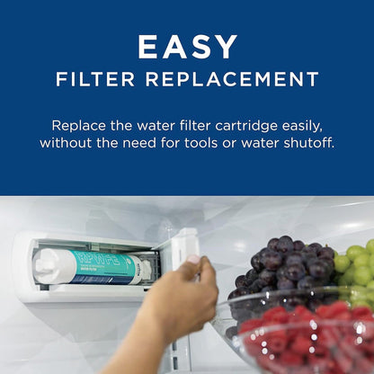 GE RPWFE Refrigerator Water Filter, 300 gallons per filter change