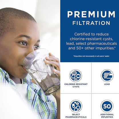 GE RPWFE Refrigerator Water Filter, 300 gallons per filter change