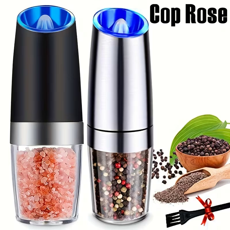 Electric Pepper Grinder with LED Light
